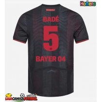Camisa de Futebol Bayer Leverkusen Loic Bade #5 Equipamento Principal 2025-26 Manga Curta